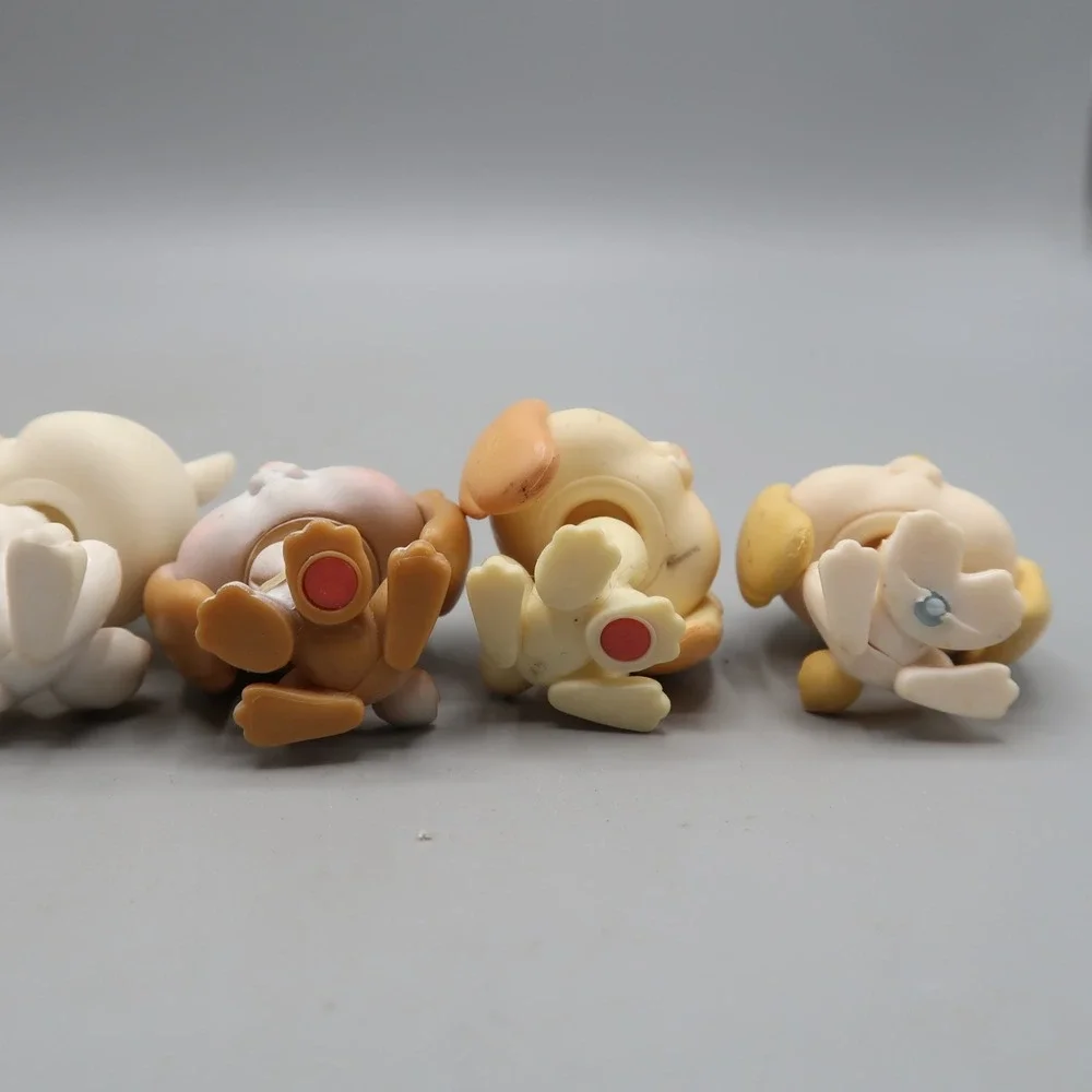 Authentic Vintage Littlest Pet Shop LPS Lot Rabbit Bunny pink magnet
